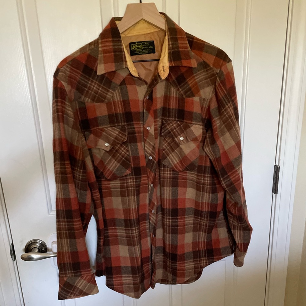 Vintage Kmart flannel. Purchased at Brandy Melville in 2012.